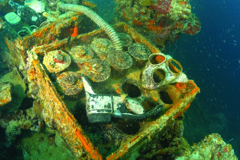 WWII Shipwrecks, Palau, Micronesia