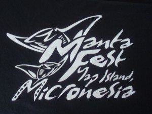 Manta Fest 2012 Yap Island Micronesia Logo