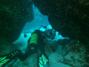 Yap Caverns Swim Through