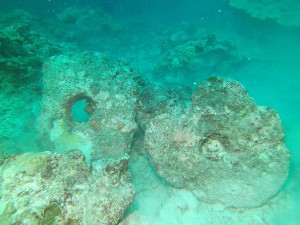 Underwater Stone Money at O'Keefe's Passage