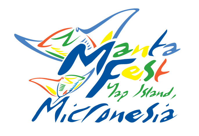 Manta Fest Logo, Yap, Micronesia